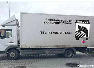 Peržiūrėti skelbimą - perkraustymai iš europos į Lietuvą 